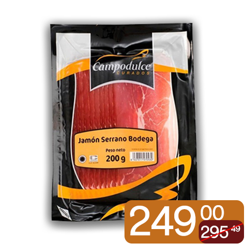 Хамон Campodulce Serrano Bodega нарізка