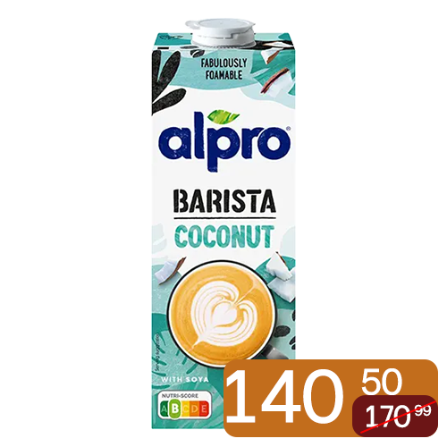 Напій кокосовий Alpro Barista