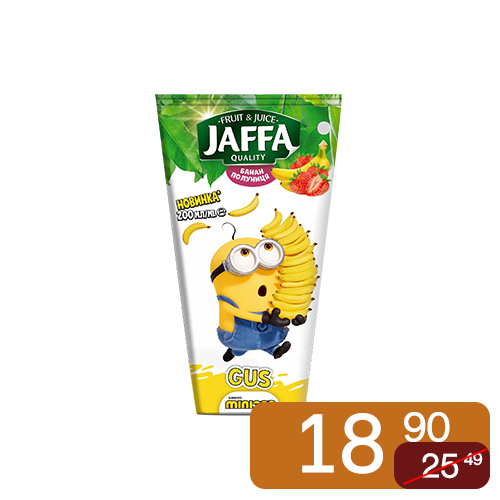Нектар Jaffa Minions Банан-Полуниця
