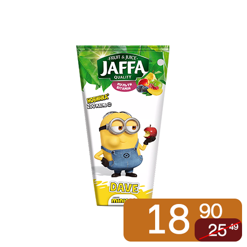 Сік Jaffa Minions Мультивітамін